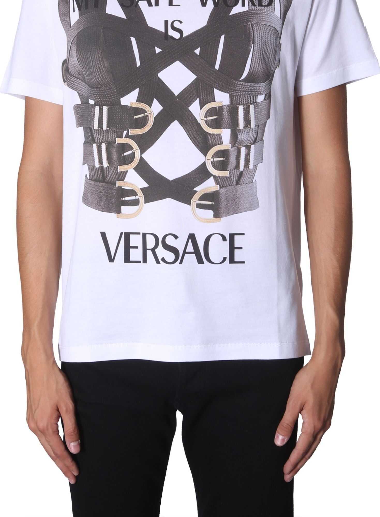 Versace Round Neck T-Shirt WHITE