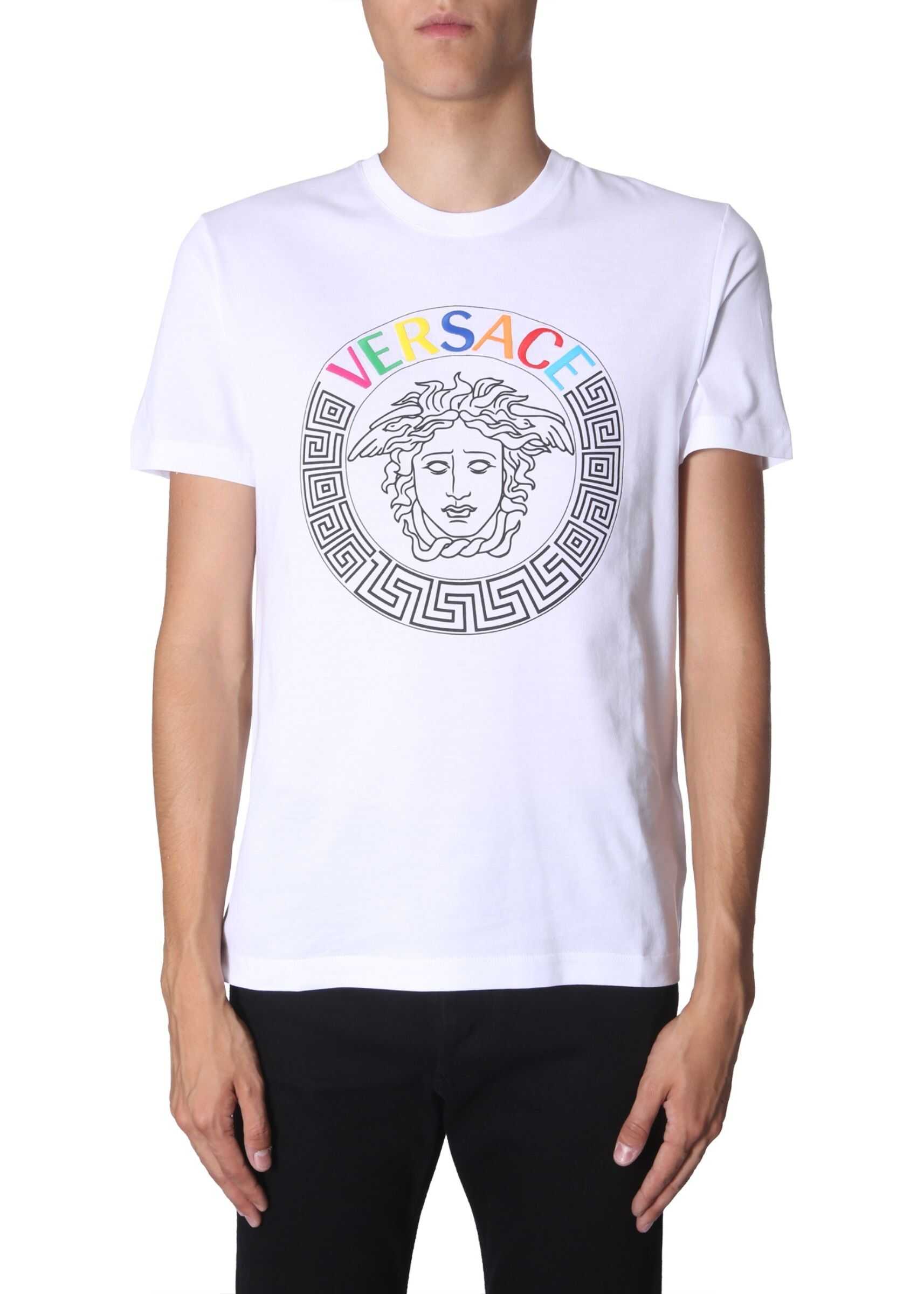 Versace Round Neck T-Shirt WHITE