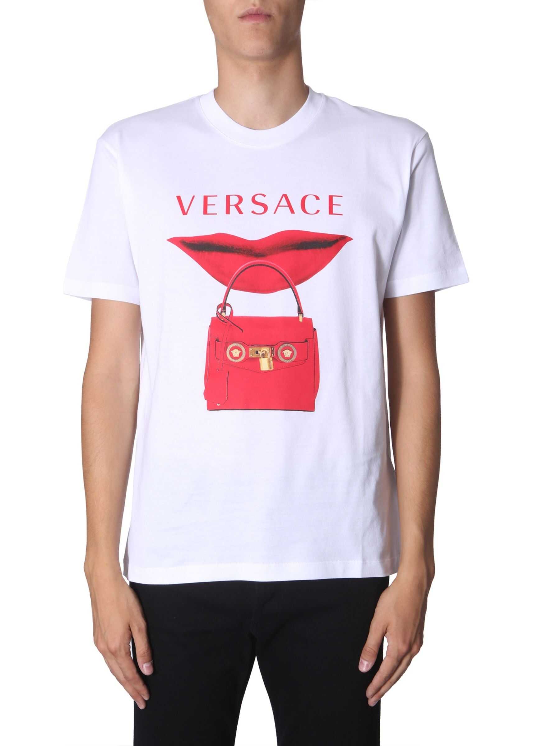 Versace Round Neck T-Shirt WHITE