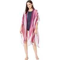 Imbracaminte de plaja Poly Chiffon Long Swim Cover-Up Top Femei