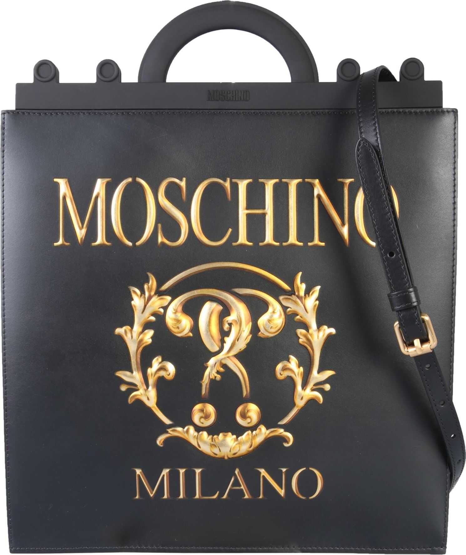 Moschino Mini Shopper Bag BLACK