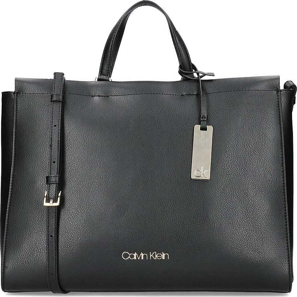 Calvin Klein Enfold Tote Czarny
