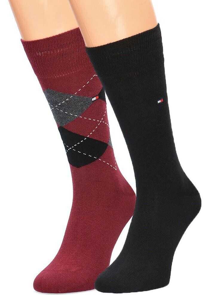 Sosete Tommy Hilfiger 2 Pack Wielokolorowy Barbati Boutique Mall