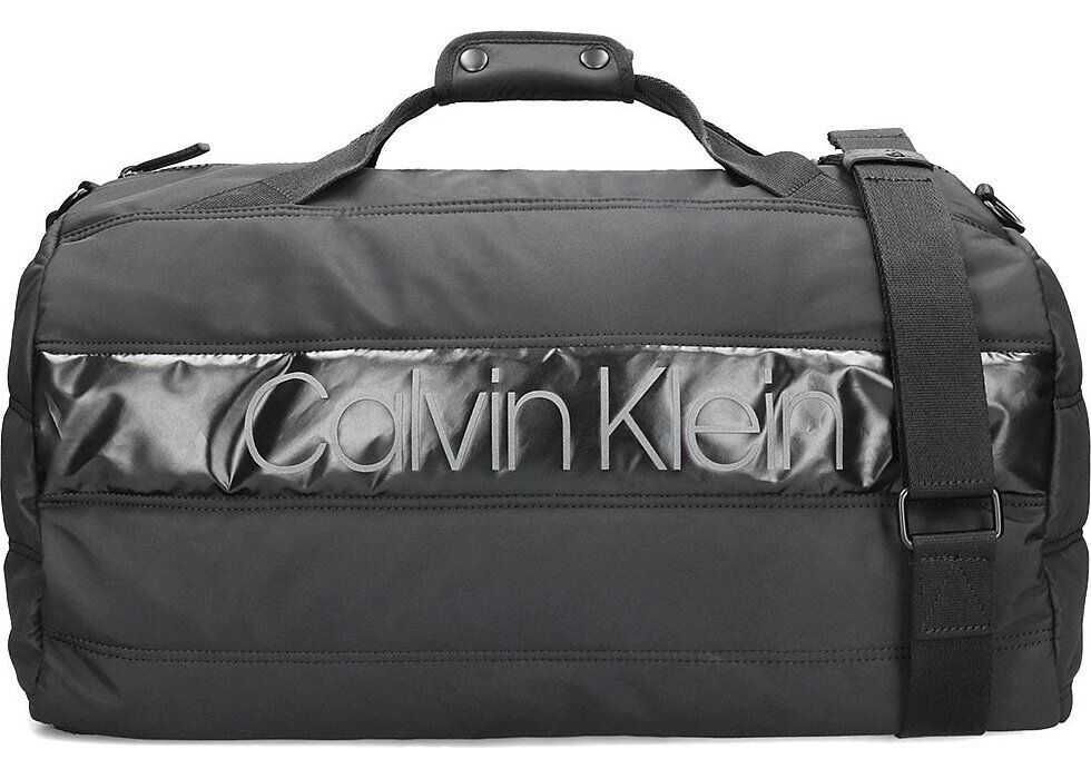 Calvin Klein Puffer Gym Duffle Czarny