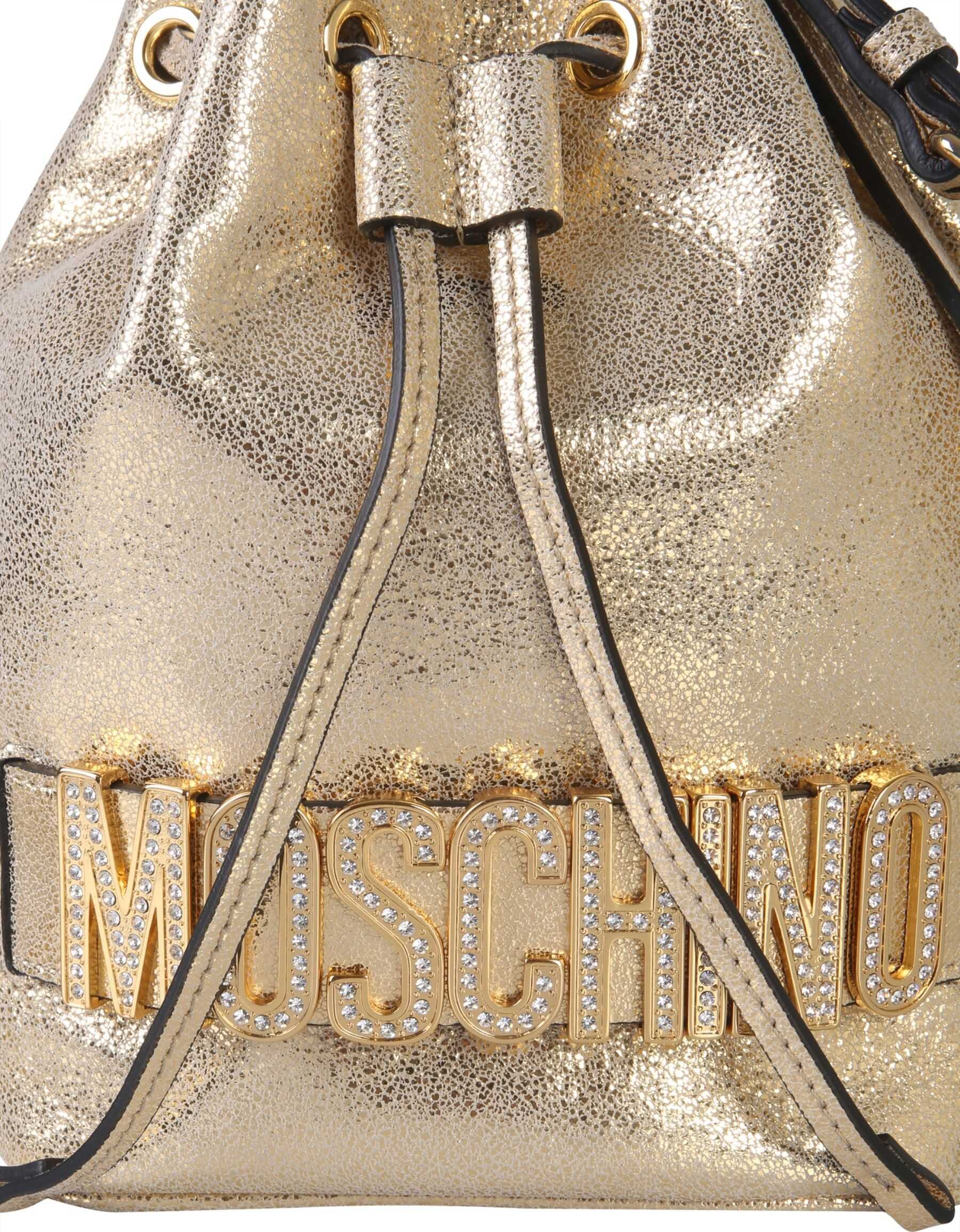 Moschino Bucket Bag GOLD