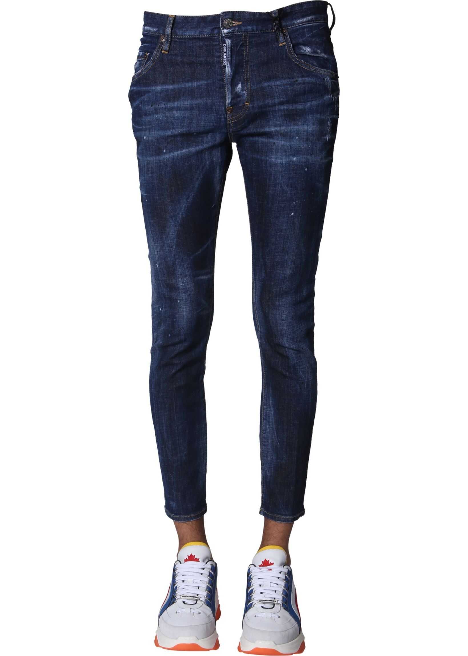 DSQUARED2 Skater Fit Jeans BLUE