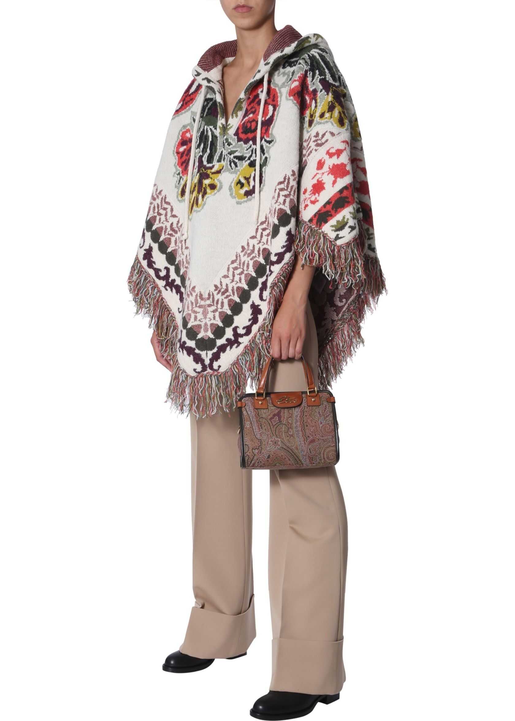 ETRO Hooded Poncho MULTICOLOUR