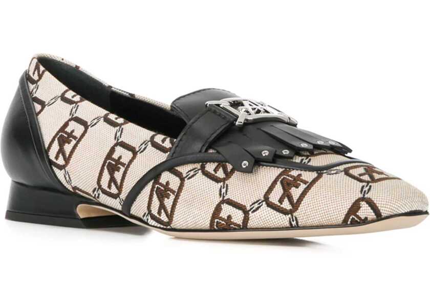 Mocasini Alberta Ferretti Logo Moccasin MULTICOLOUR Femei (BM 6943390) 2