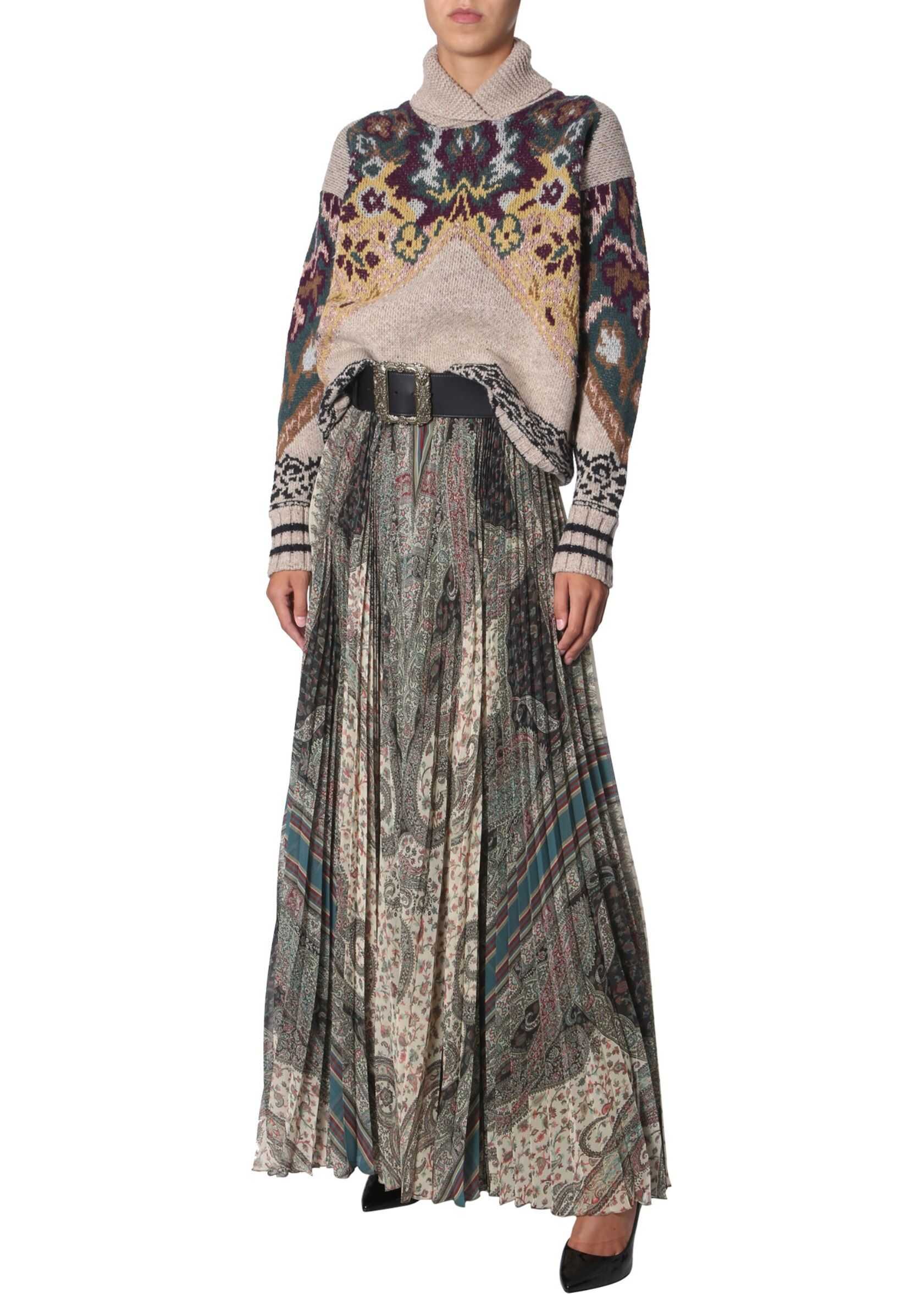 Bluza ETRO High Neck Sweater MULTICOLOUR