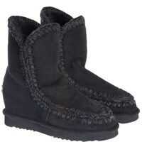 Incaltaminte Eskimo 18 Inner Wedge Short Ankle Boots In Black Femei