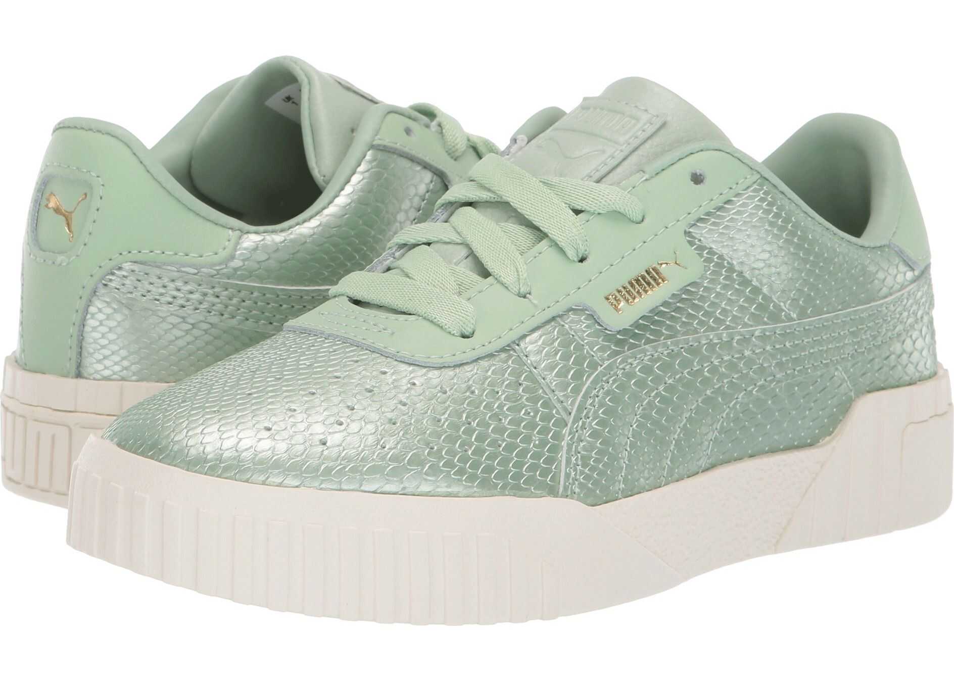 Puma Kids Cali Emboss (Little Kid) Smoke Green/Smoke Green