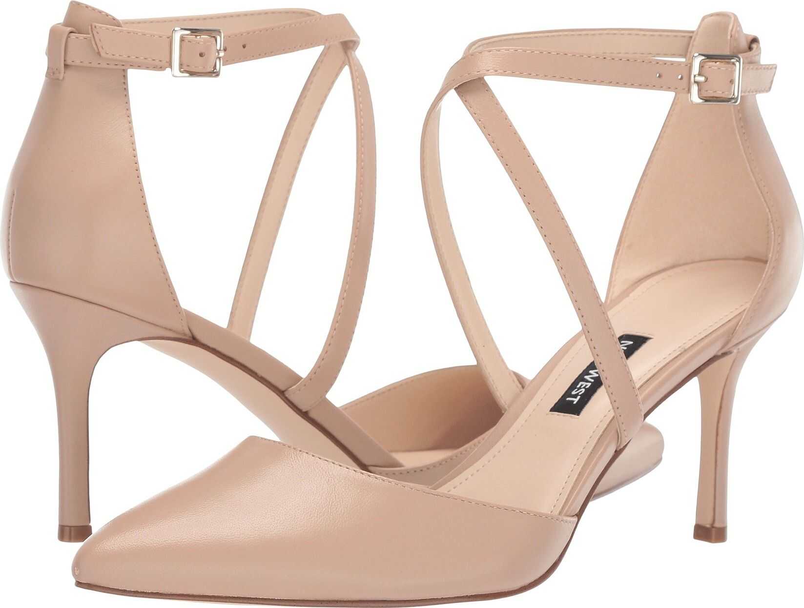Nine West Mig Pointed Toe Pump Barely Nude