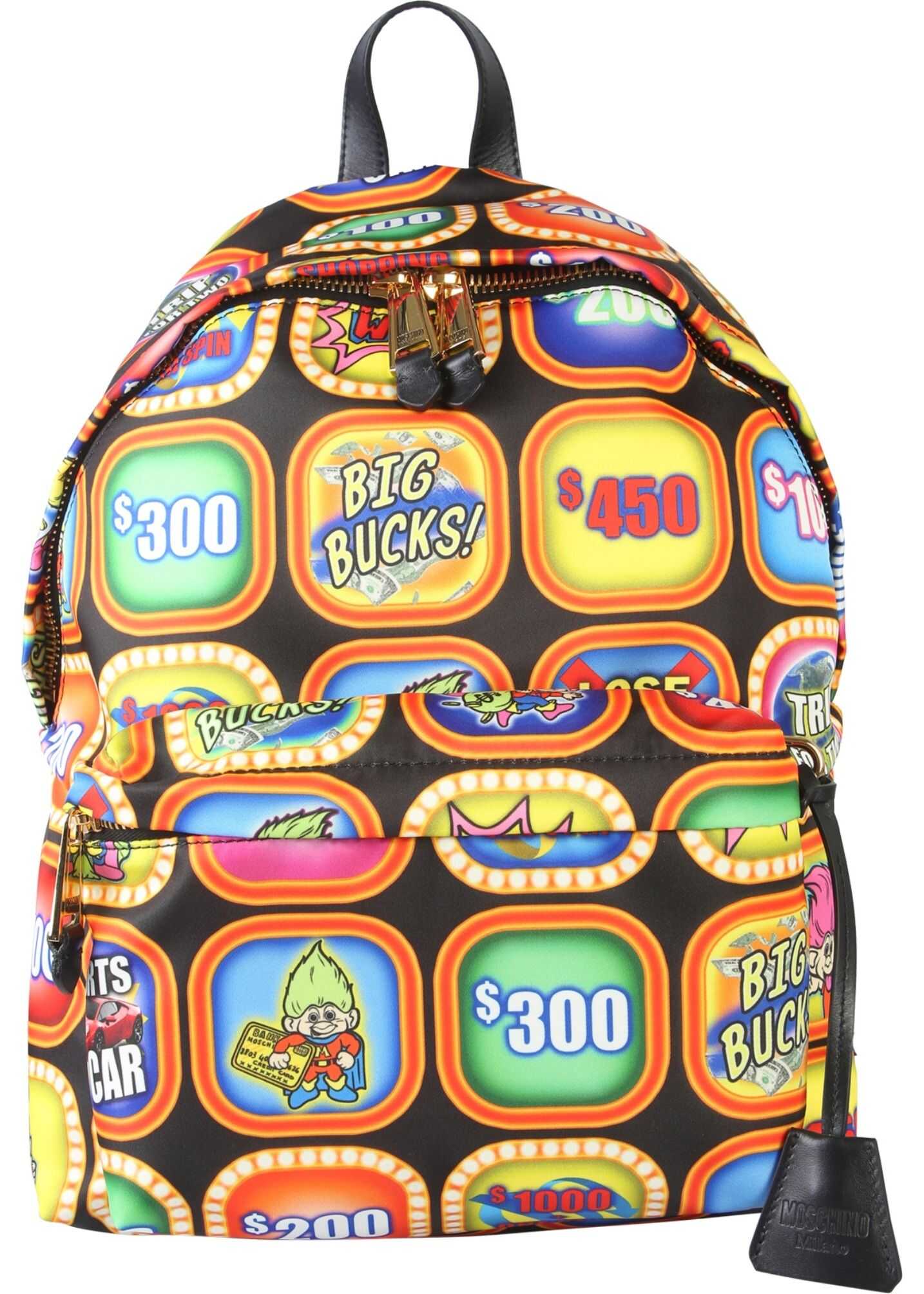 Moschino Good Luck Trolls Backpack MULTICOLOUR