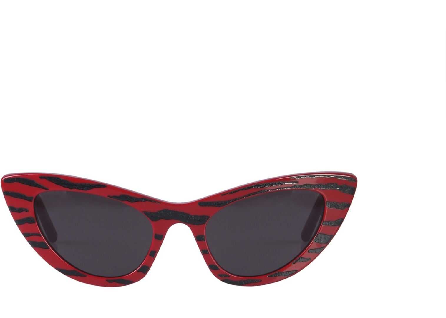 Saint Laurent Sl 213 Lily Tiger Sunglasses RED