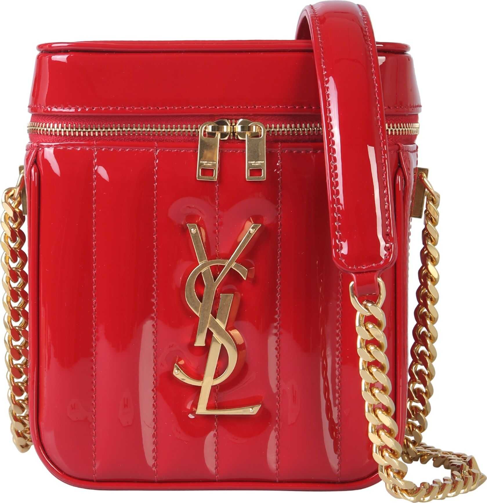 Saint Laurent Vicky Vanity Bag RED