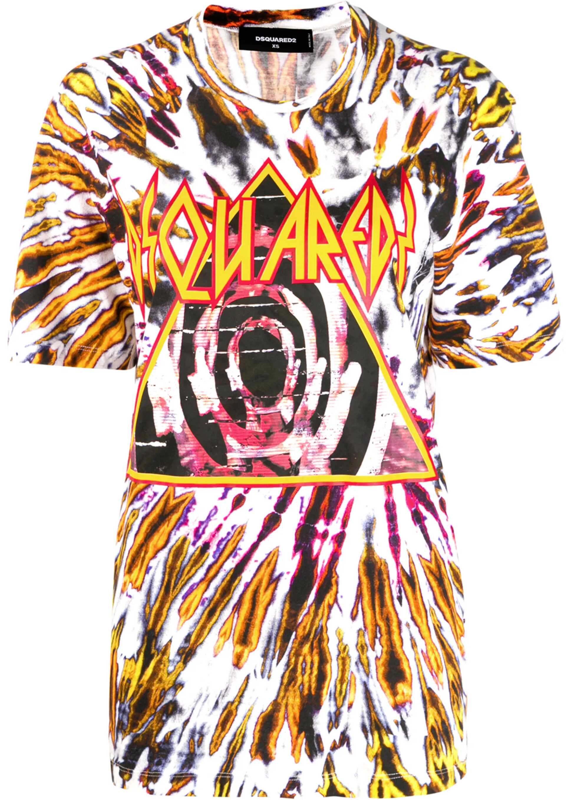 Tie And Dye Print T-Shirt