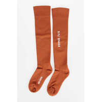 Sosete Virgin Wool Knee Socks CINNAMON/MILK Barbati