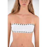 Bikini Band Stretch Bikini Bra With Studded Femei