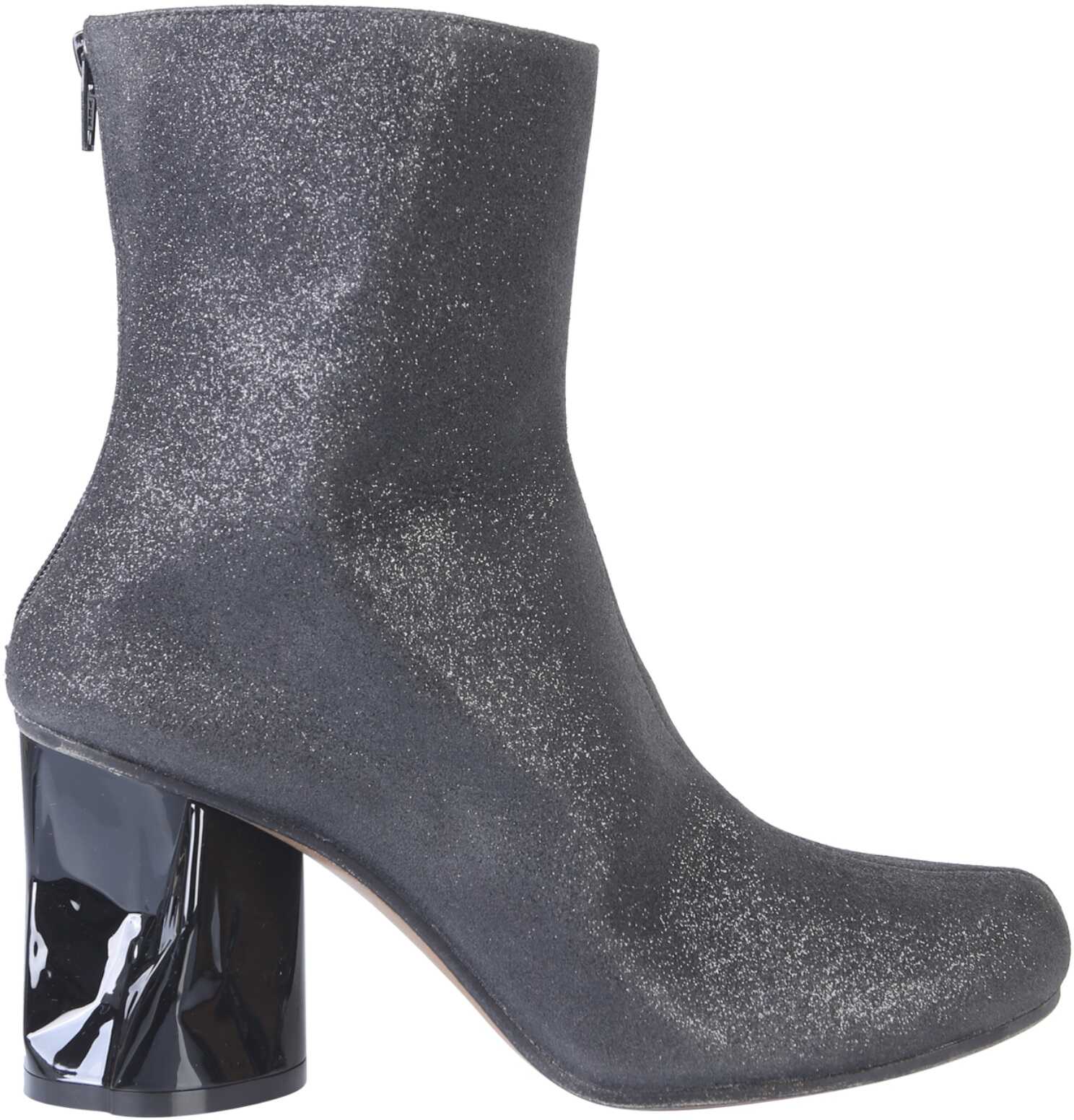 Maison Margiela Boot With Crushed Heel BLACK image