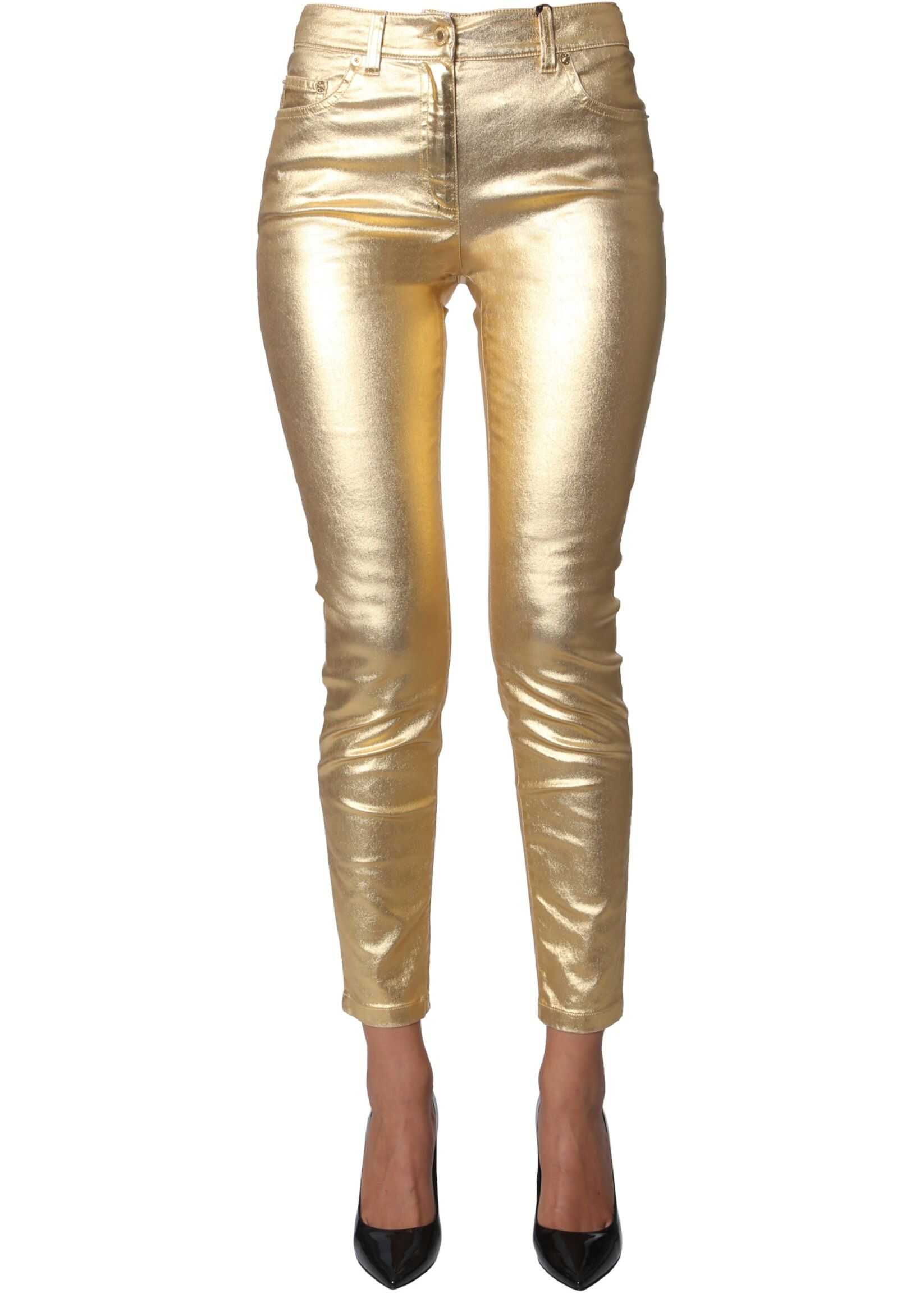Moschino Bull Trousers GOLD