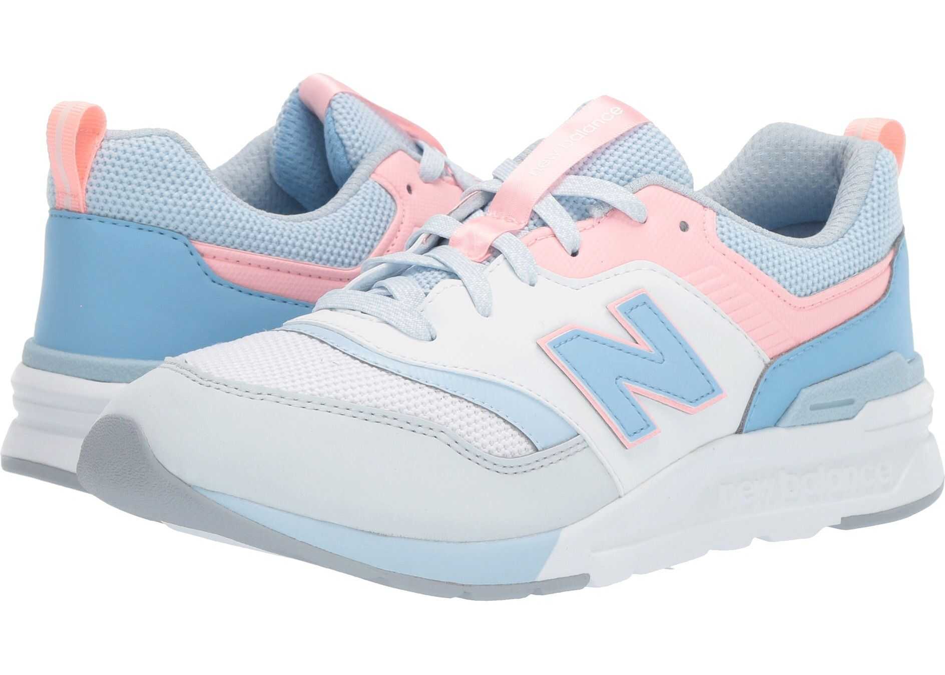 New Balance Kids 997Hv1 (Big Kid) Air/Guava Glo