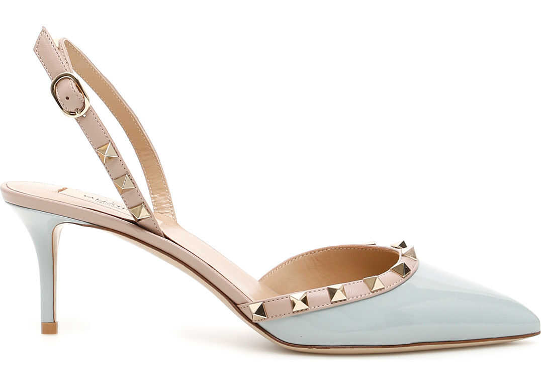 Valentino Garavani Rockstud Slingbacks CELADON POUDRE