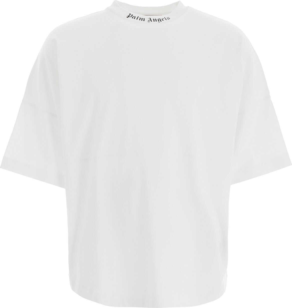 Palm Angels Logo T-Shirt WHITE BLACK