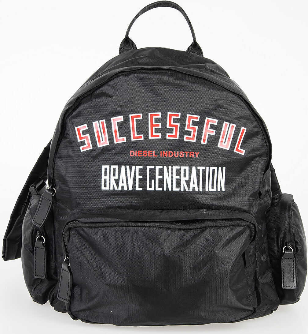 Diesel Kids Printed WABI Backpack BLACK