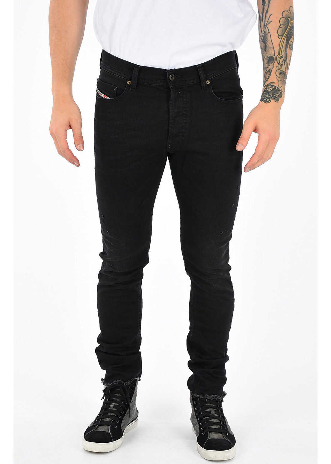 Blug Diesel 17cm Carrot TEPPHAR L.32 Jeans BLACK