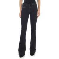 Blugi evazati D-Ebbey Jean In Black Femei