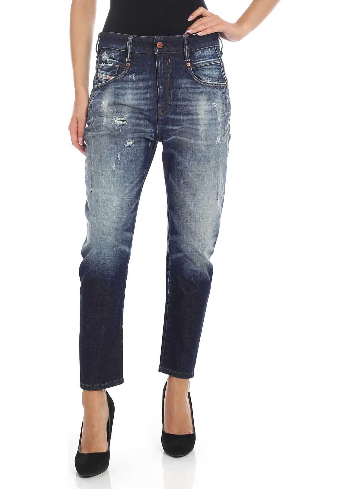 Blug Diesel D-Fayza Jeans In Blue Blue