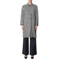 Trenciuri Coat With Checks Femei