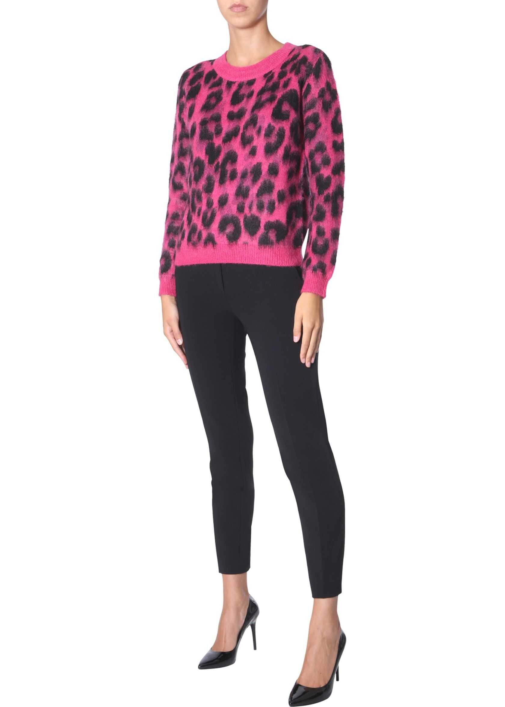 LOVE Moschino Animal Cardigan FUCHSIA