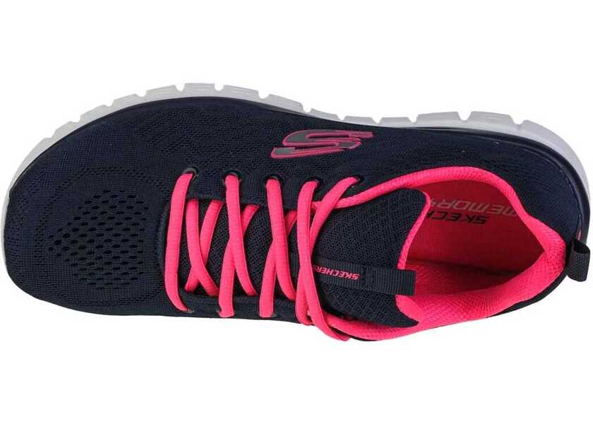 Sneakers SKECHERS Graceful - Get Connected Navy Femei (BM 6956770) 3