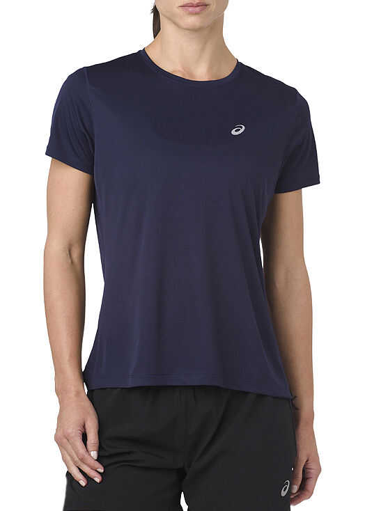 ASICS Silver SS Top Blue