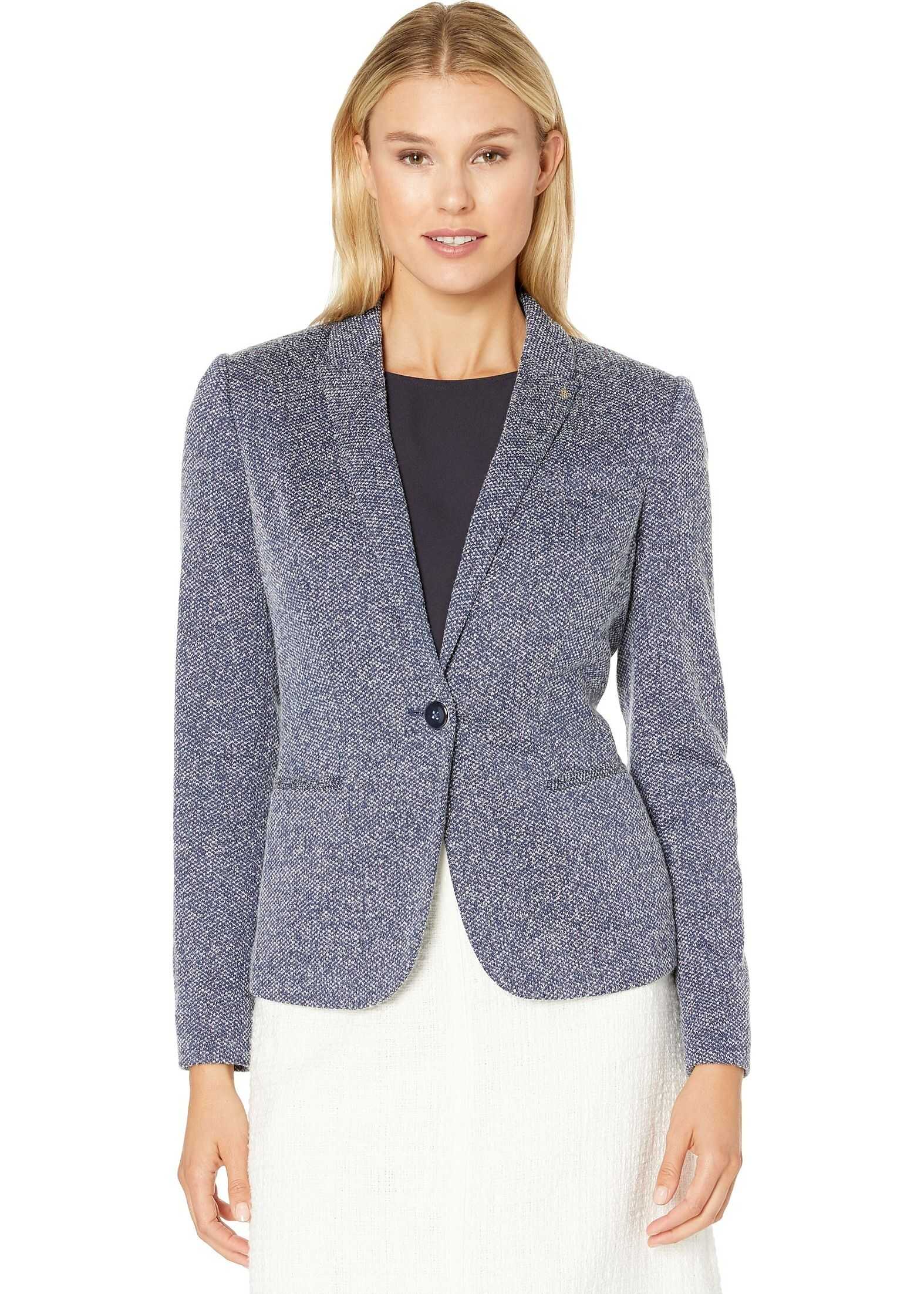 Tommy Hilfiger One-Button Jacket Midnight/Ivory