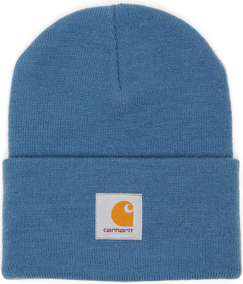 Carhartt Logo Beanie PRUSSIAN BLUE