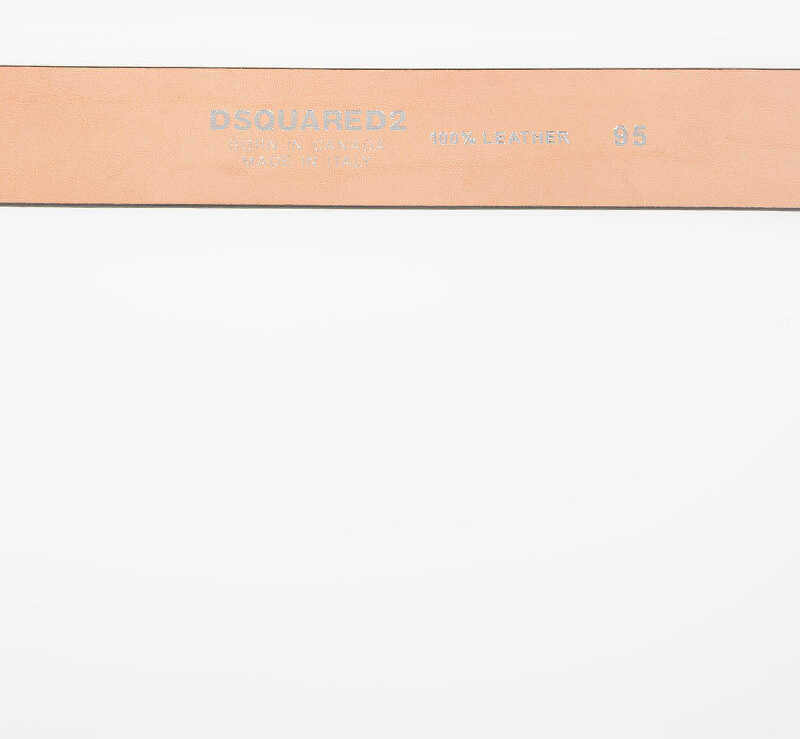 Curele DSQUARED2 30Mm Leather Belt Black Barbati (BM 6958669) 4