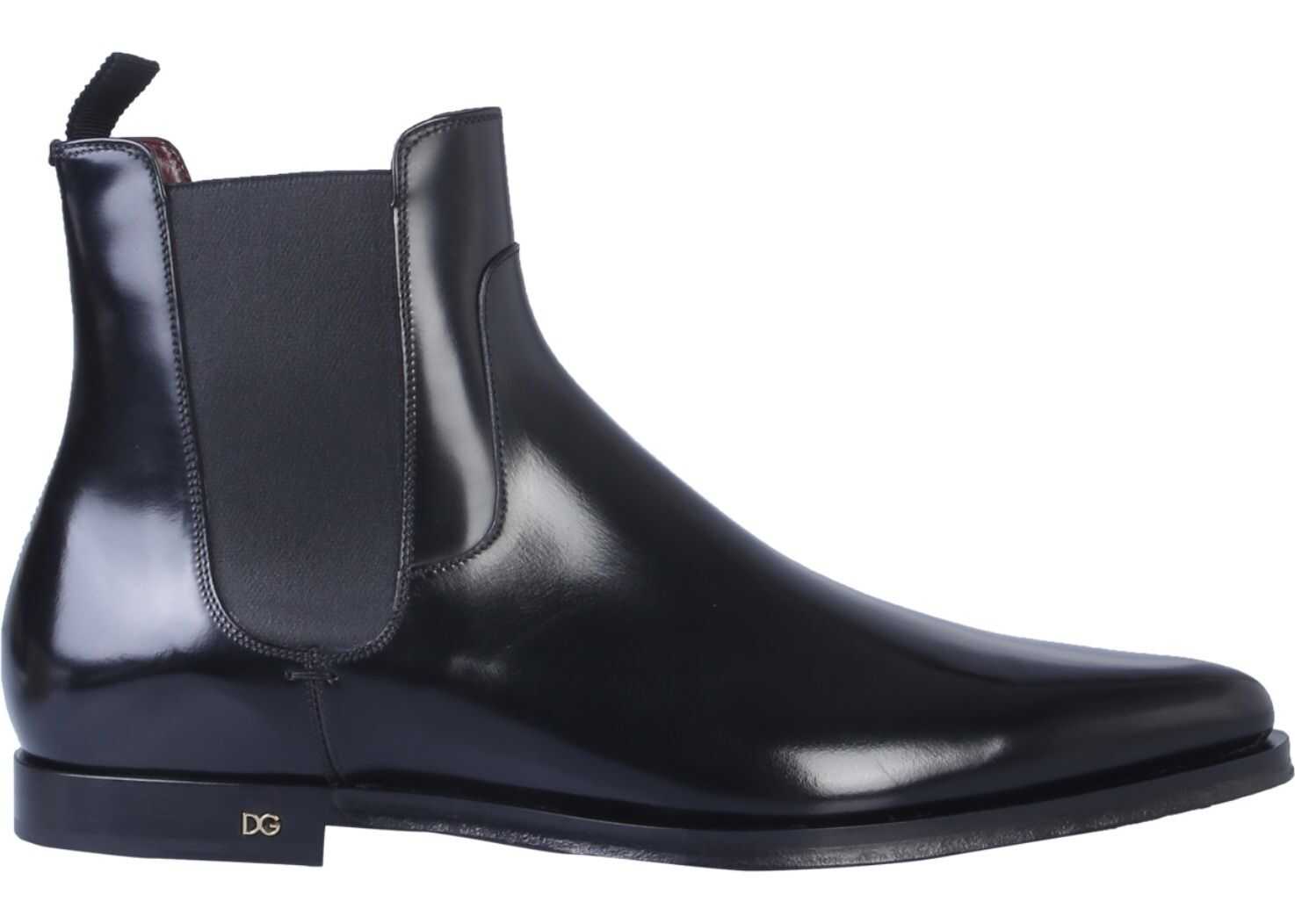 Dolce & Gabbana Beatles Millennials Boot BLACK