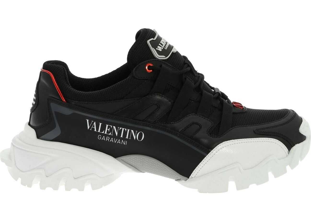 Valentino Garavani Climbers Sneakers In Black Black