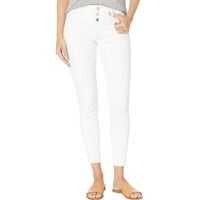 Blugi skinny High-Rise Stacked Waist Band Ankle Jeans in Optic White Femei