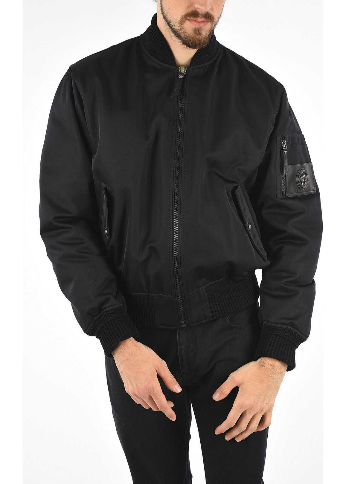 Versace Nylon Bomber BLACK