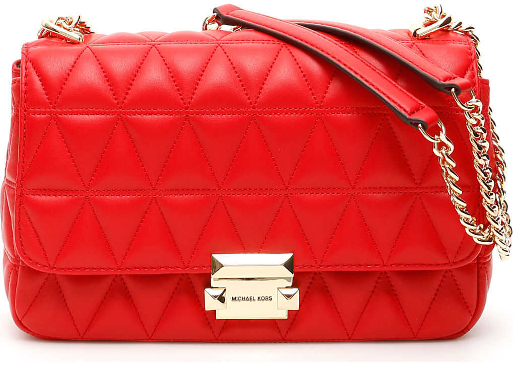 Michael Kors Quilted Sloan Bag BRIGHT RED