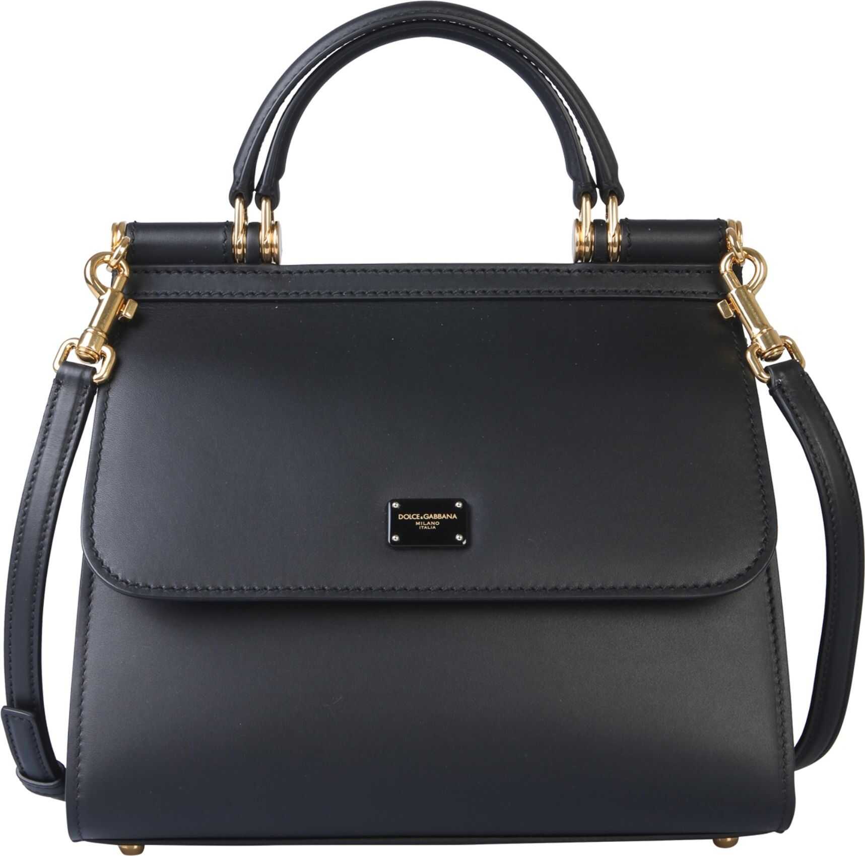 Dolce & Gabbana Mini Sicily 58 Bag BLACK