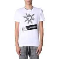 Tricouri Heart Embroidered T-Shirt Barbati