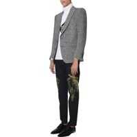 Sacouri office Two Buttons Herringbone Jacket Barbati