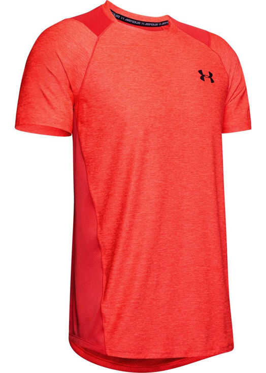 Under Armour Raid 2.0 SS Left Chest Tee Red