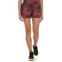 Pantaloni scurti Run Shorts In Dark Red Femei