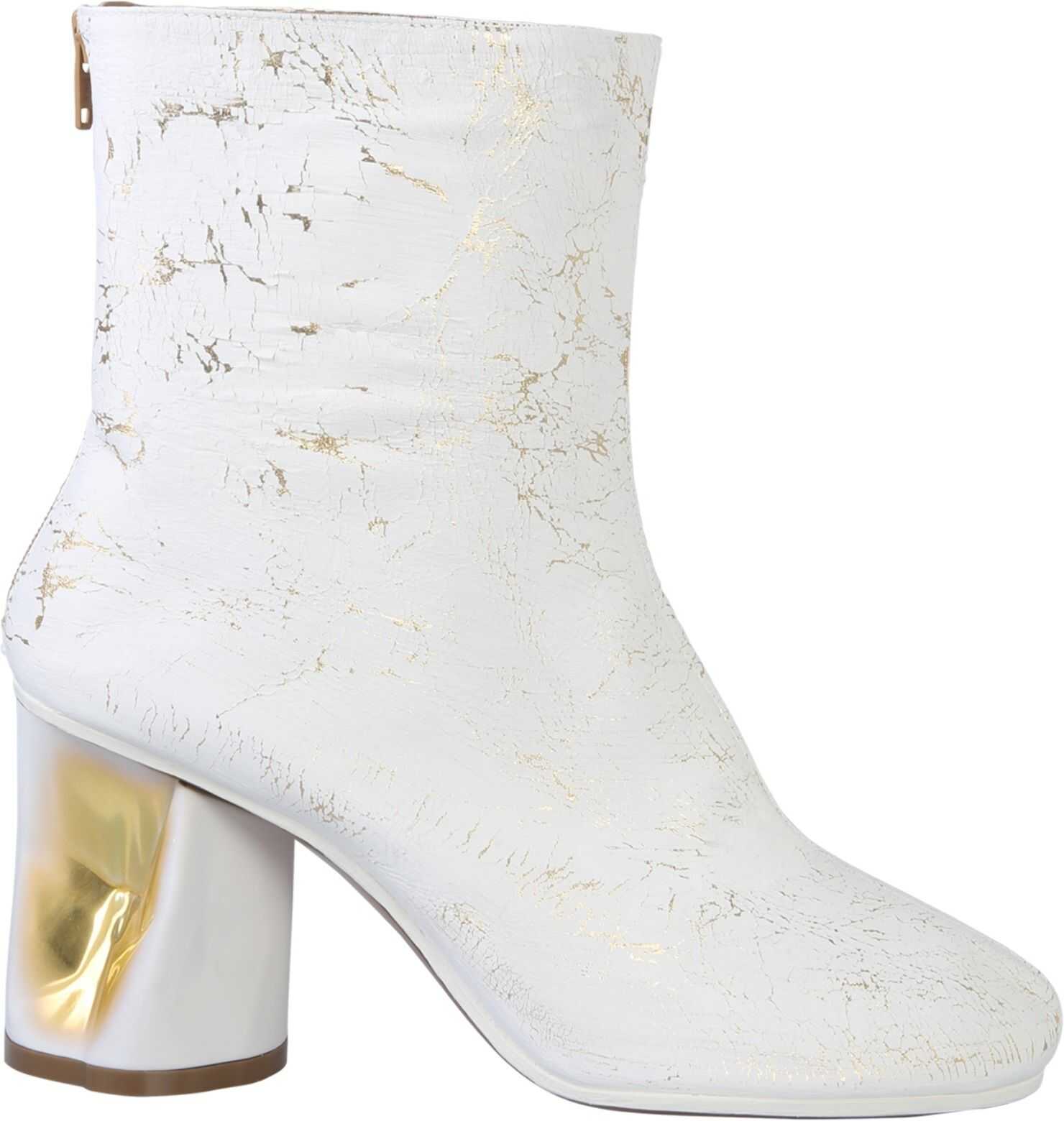 Maison Margiela Crushed Heel Boot WHITE image17
