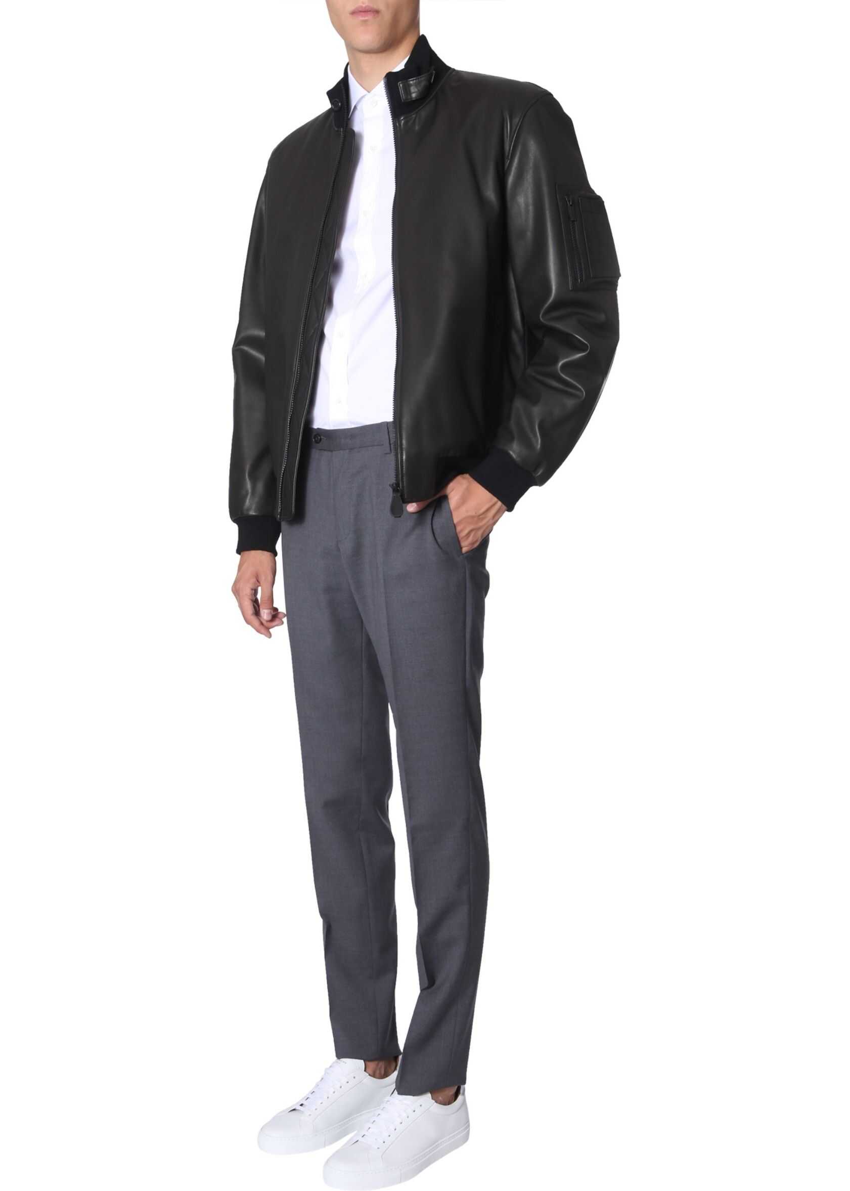 Z Zegna Padded Bomber BLACK